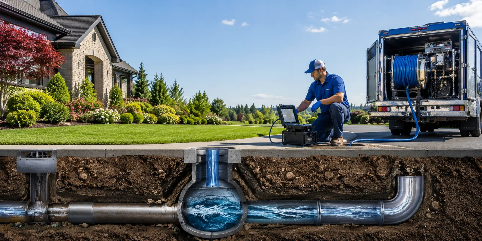 Drainage restoration information for Kermit, WV
